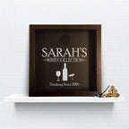 Personalised Wine Cork Collection Box