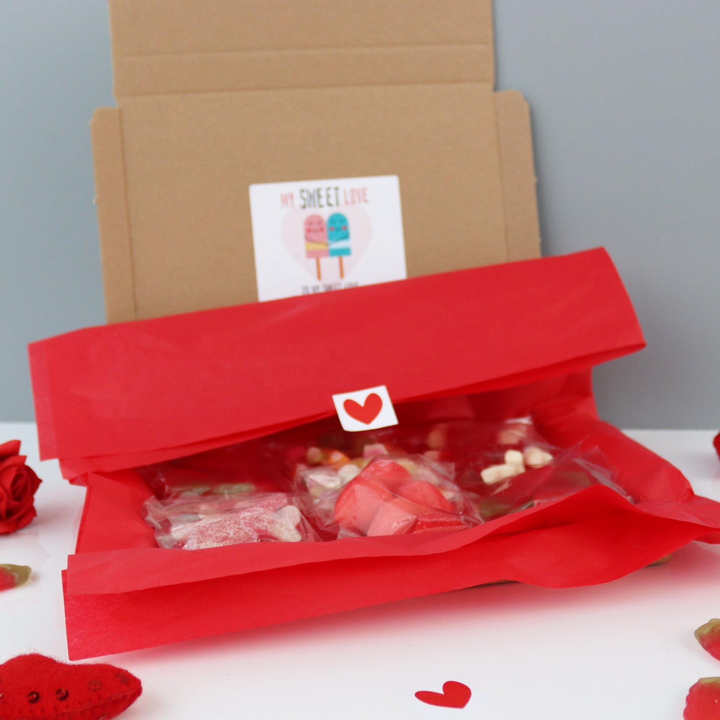 Personalised Valentine's Sweets Letterbox Gift