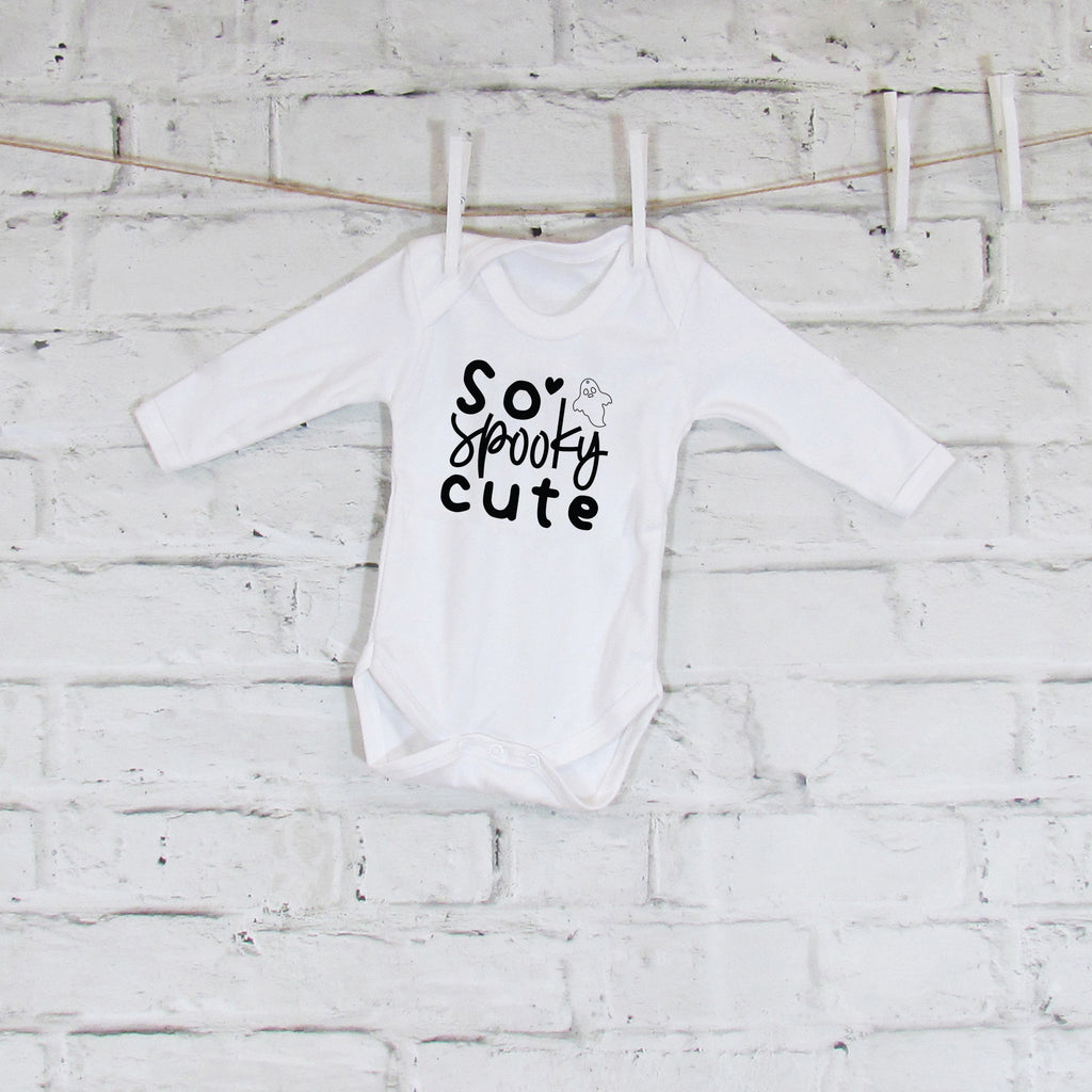 So Spooky Cute Halloween Baby Grow