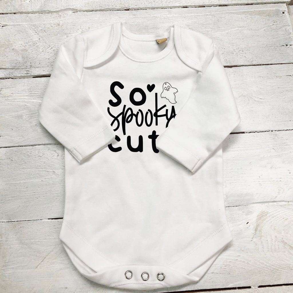 So Spooky Cute Halloween Baby Grow