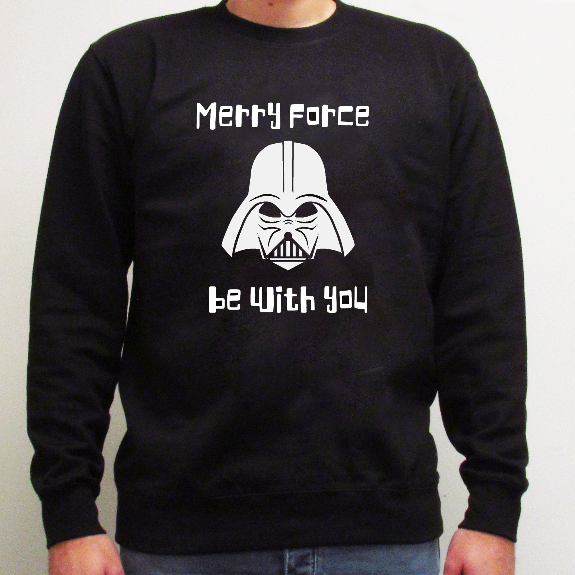 Star Wars inspired Christmas sweatshirt with festive design