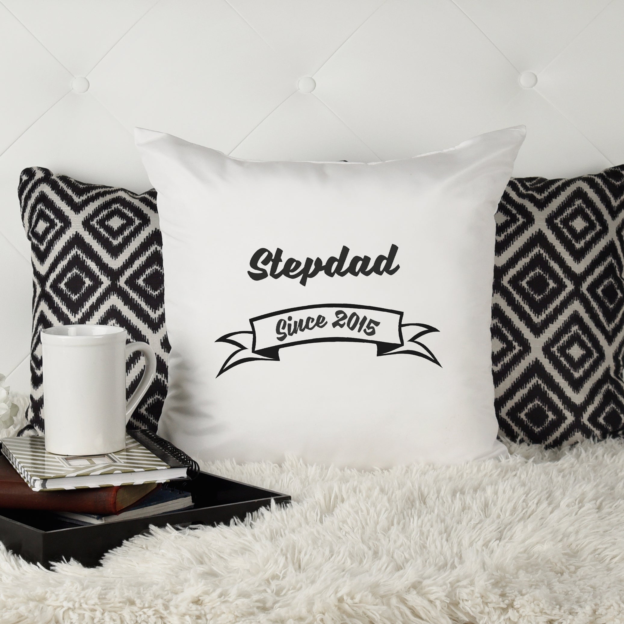 Daddy or Stepdad Since Cushion