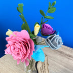 Personalised Thank You Teacher Felt Flower Bouquet