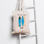 The Only Way Is Sup Paddleboard Tote Bag