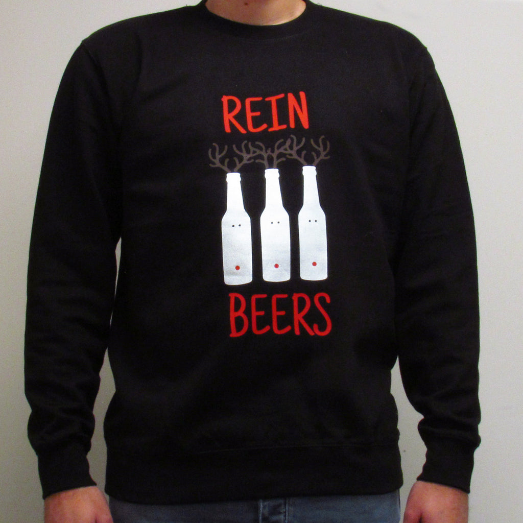 Unique Reinbeers Christmas sweater perfect for parties and family gatherings