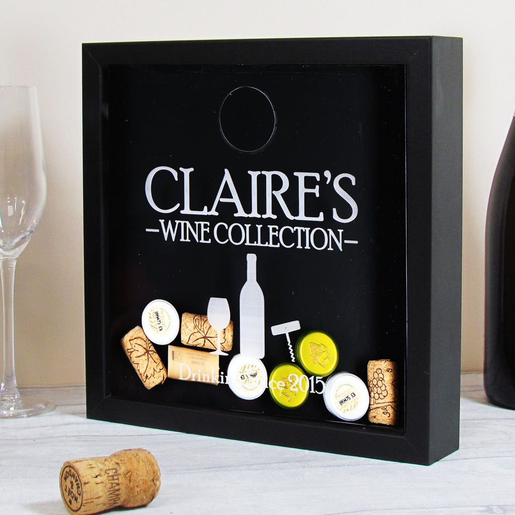 Personalised Wine Cork Collection Box