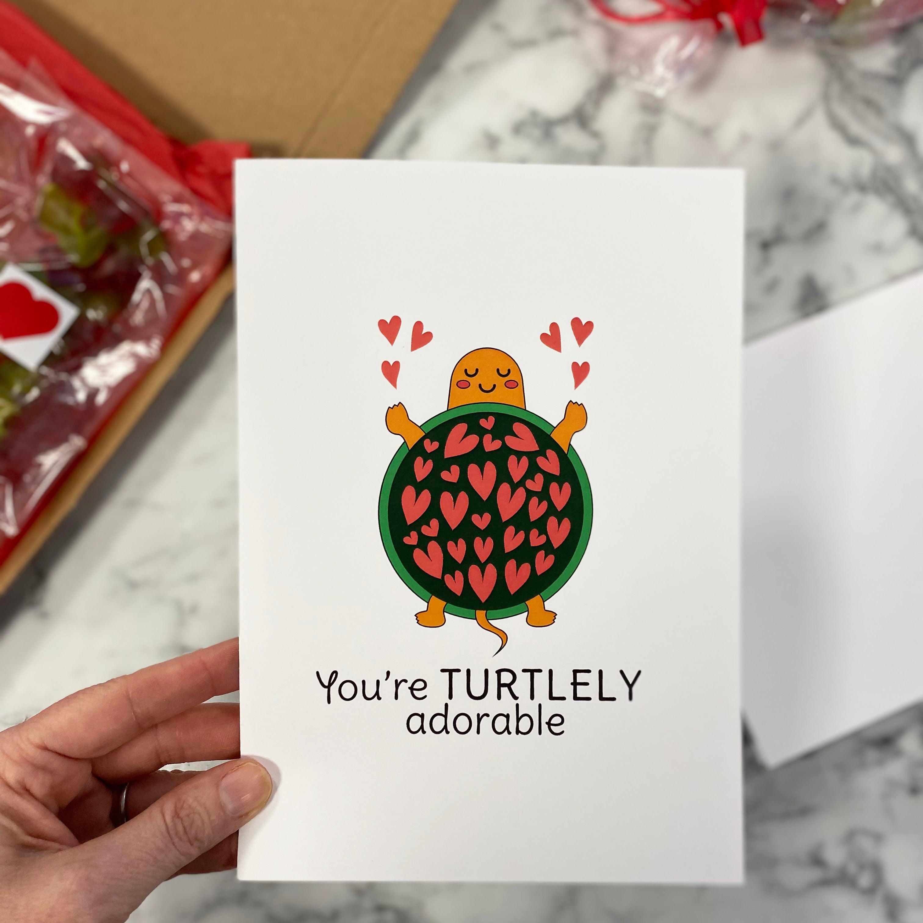 You Are Turtlely Awesome Funny Valentine's Card