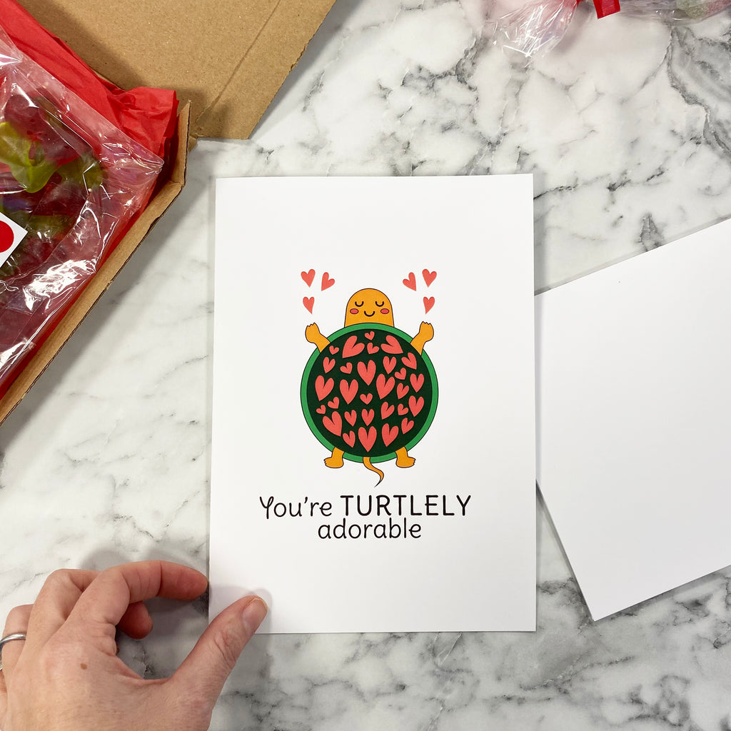 You Are Turtlely Awesome Funny Valentine's Card