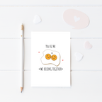 Cute You And Me Belong Together Valentine's Card