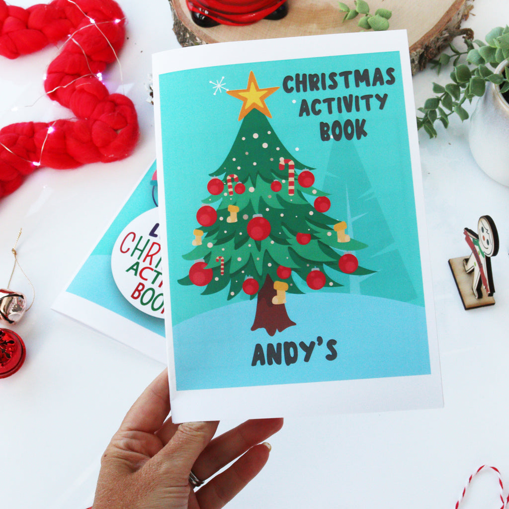 Christmas Adult And Child Activity Books