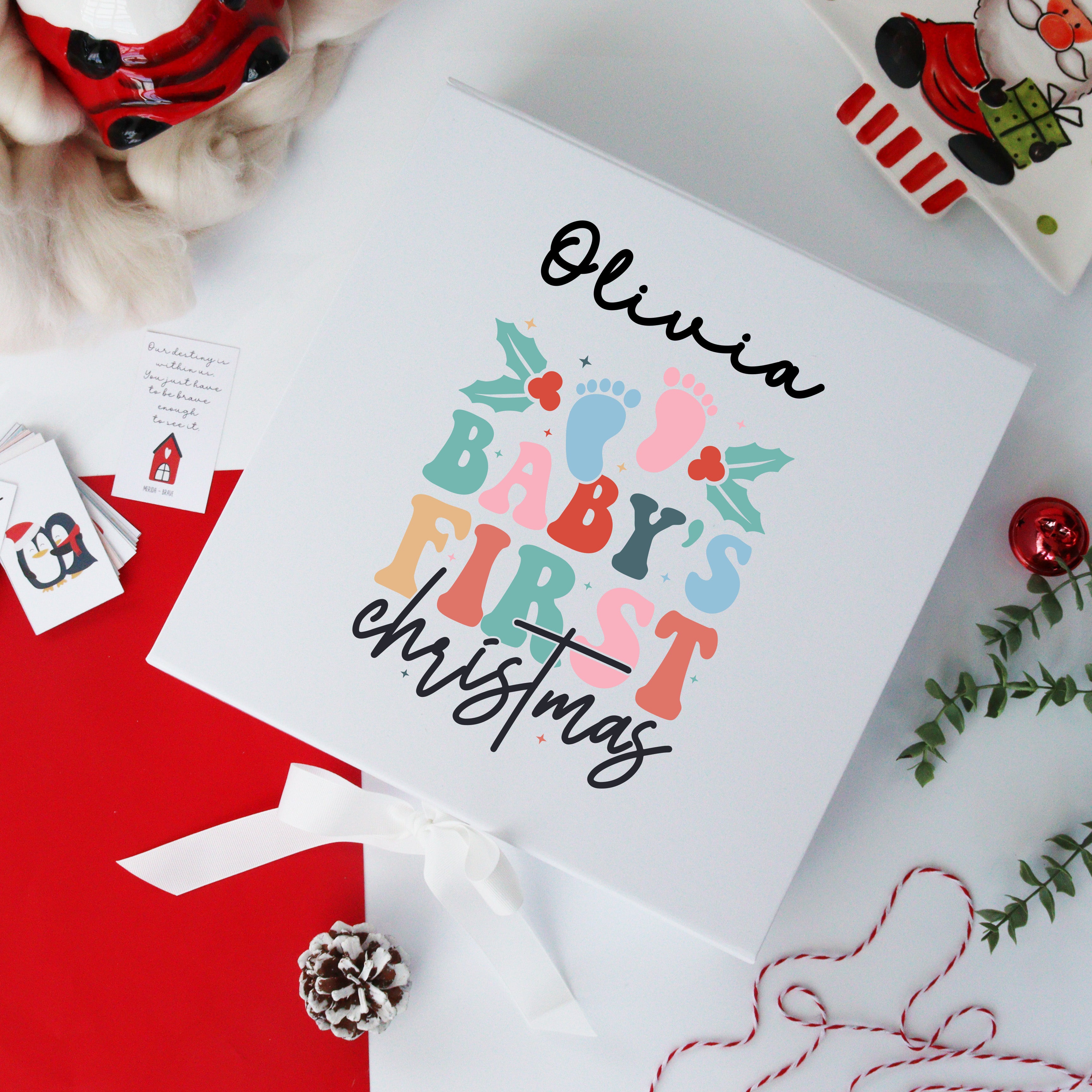 Luxury Baby's First Christmas Christmas Eve Box