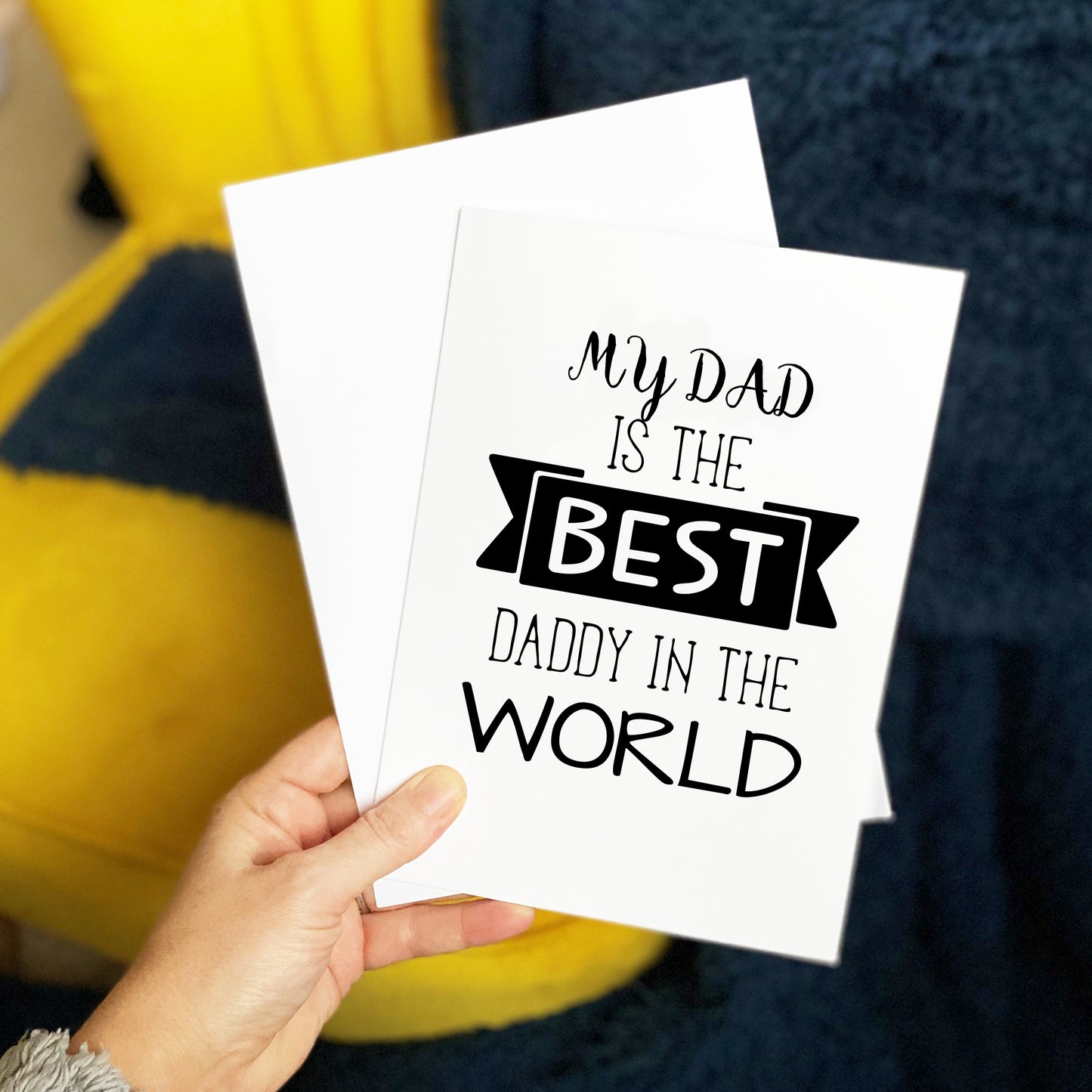 Best Daddy in the World Father's Day Card