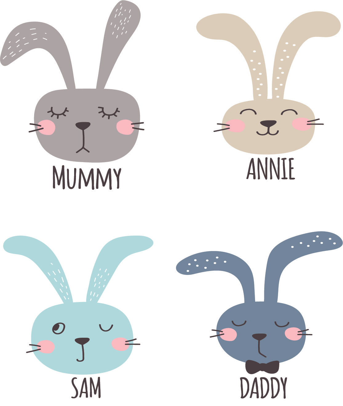 Personalised Easter Egg Cups