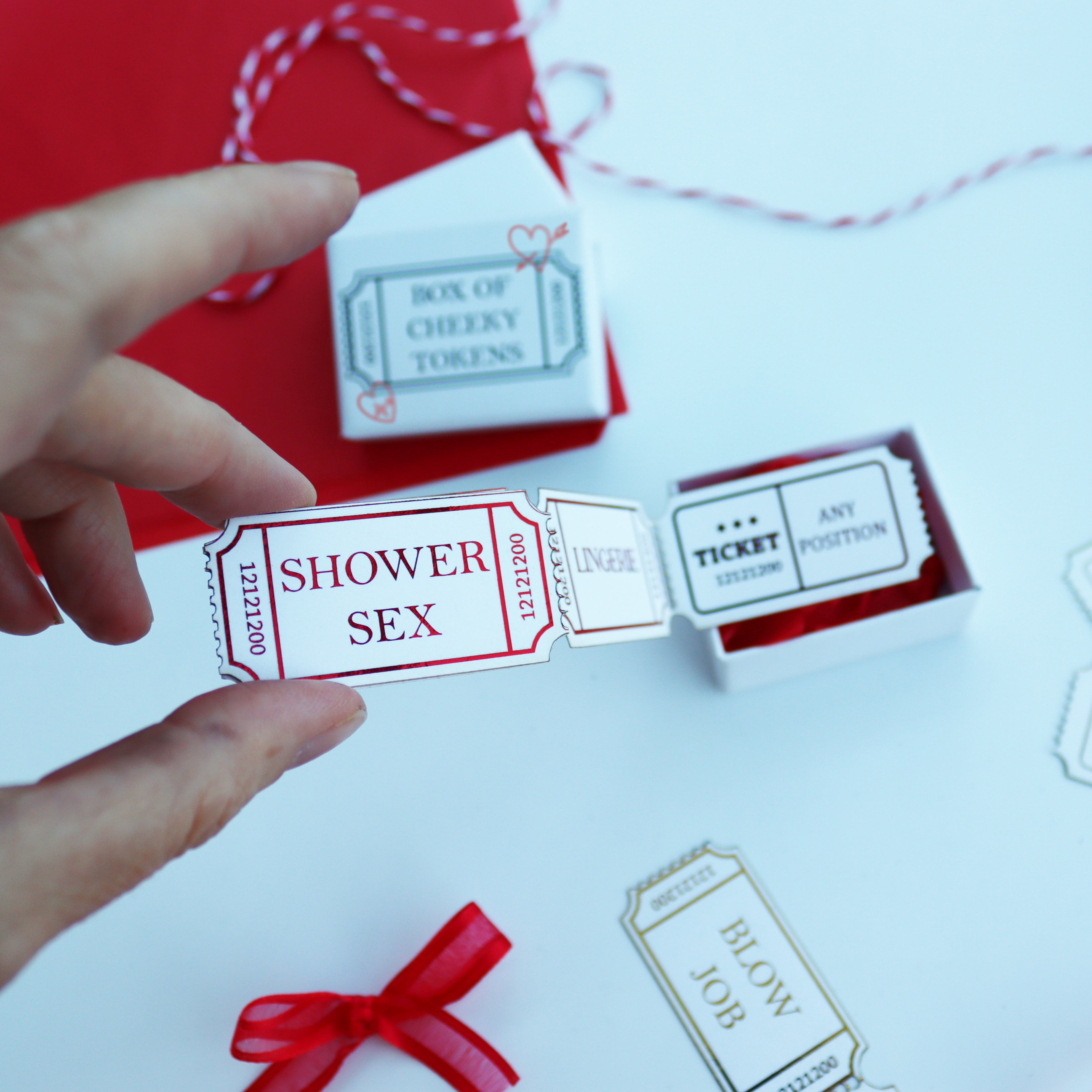 tickets for valentines gift