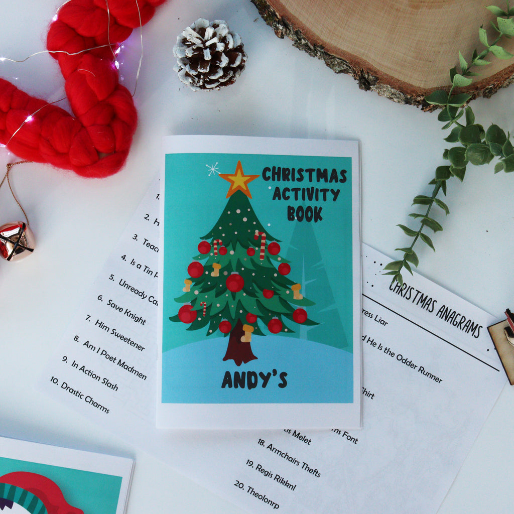 Christmas Adult And Child Activity Books