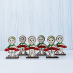 Personalised Christmas Gingerbread Table Place Names