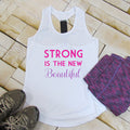 Gym Strong Is The New Beautiful TriDri Racerback Vest