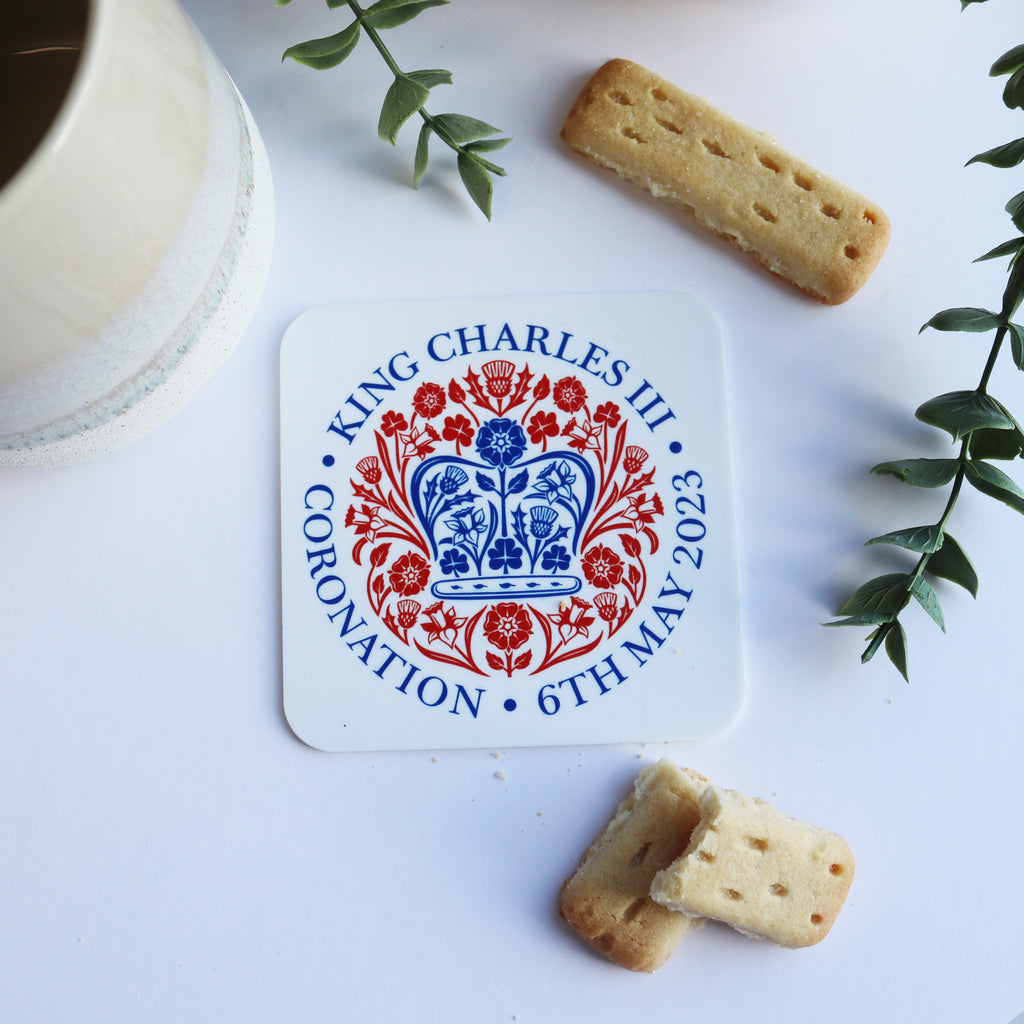 coronation coaster set of 4 acrylic coasters for coronation