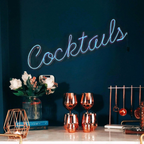 Cocktails Neon Sign