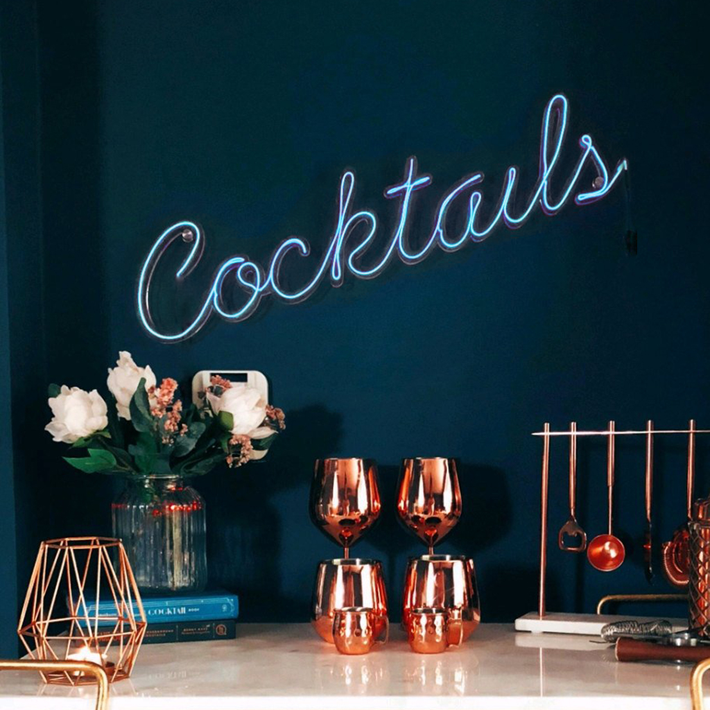 Cocktails Neon Sign
