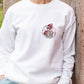 Anti Valentine's sweatshirt with a quirky Cold like my heart design