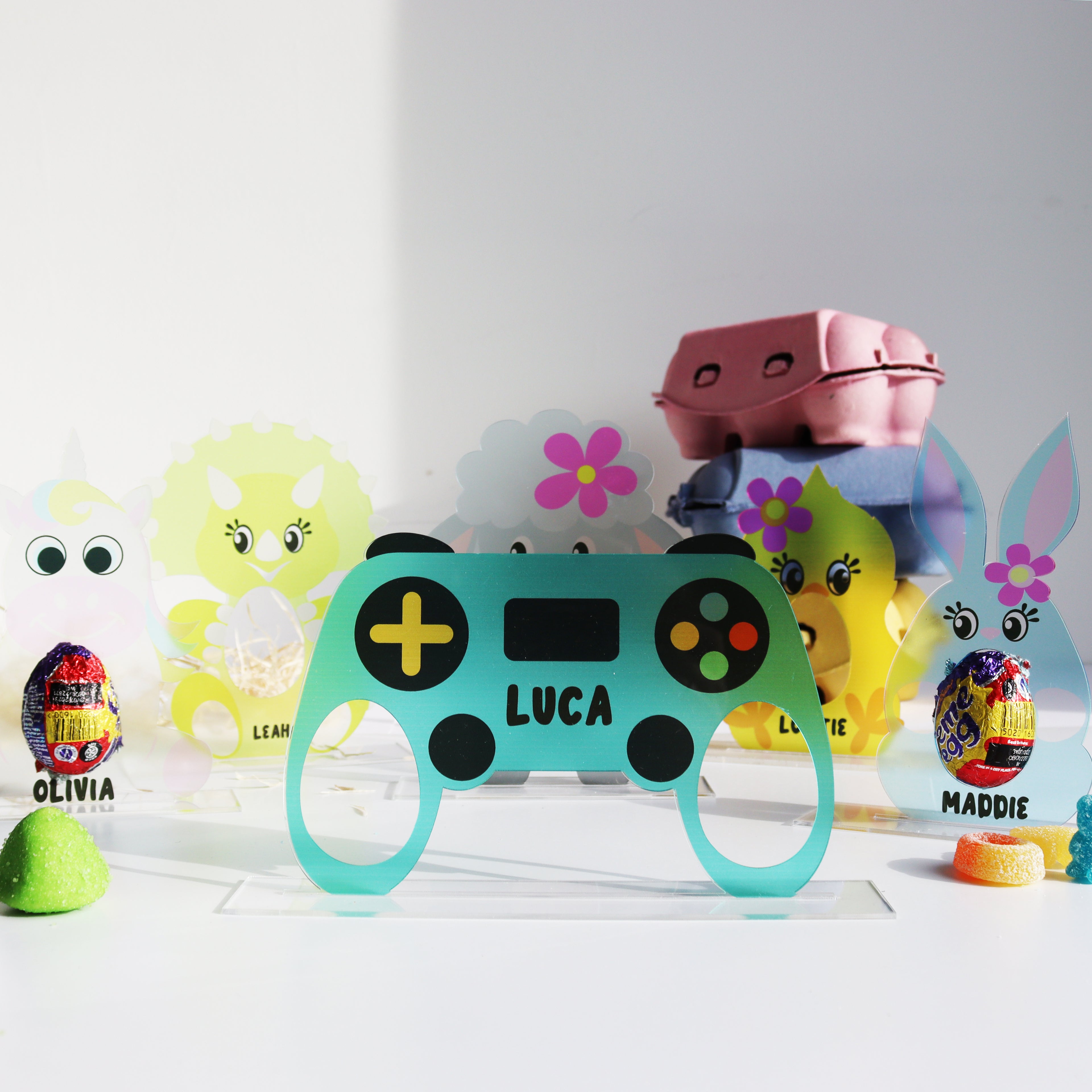 collection of single egg creme egg holder