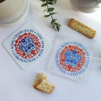 coronation coaster for King Charles III coronation