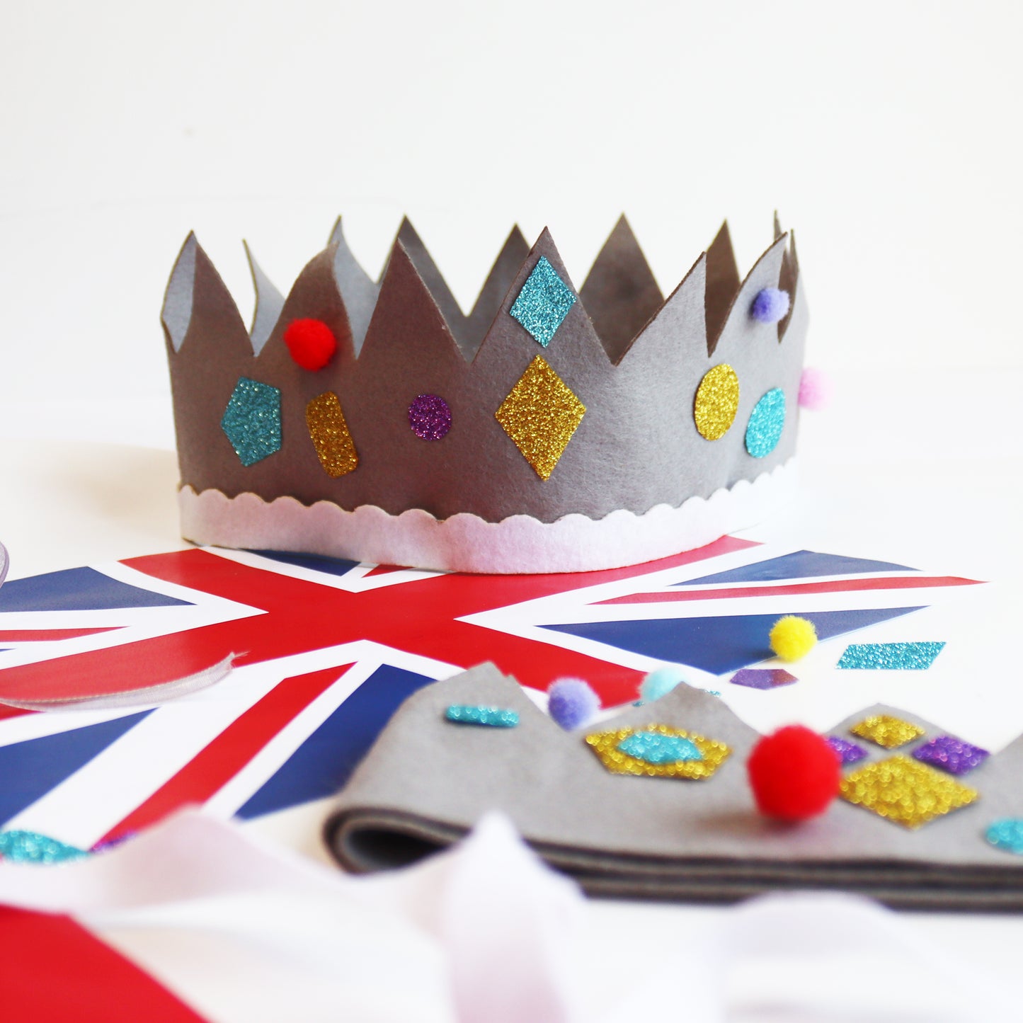 Coronation Felt Crown Craft Kit