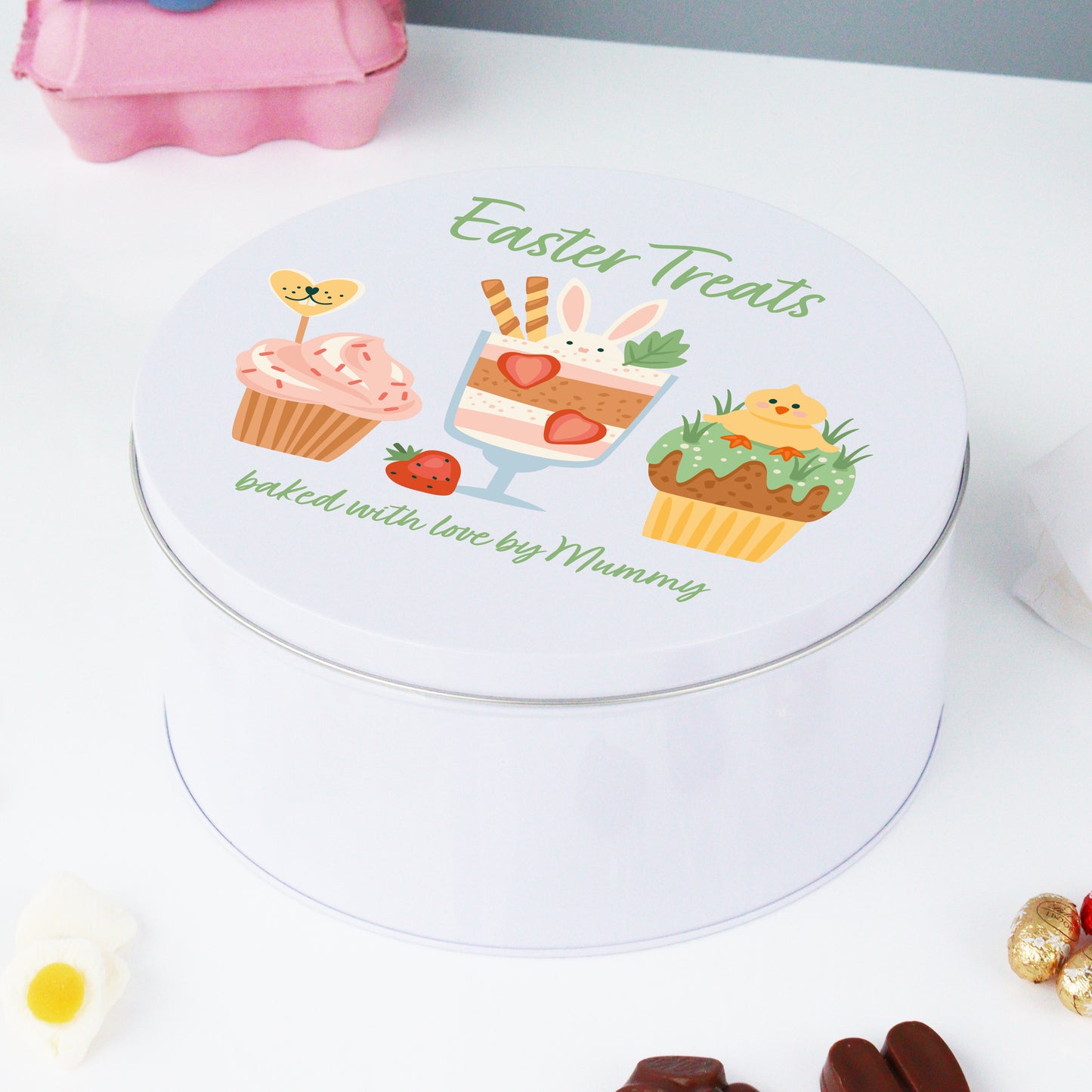 Personalised Easter Baking Cake Tin