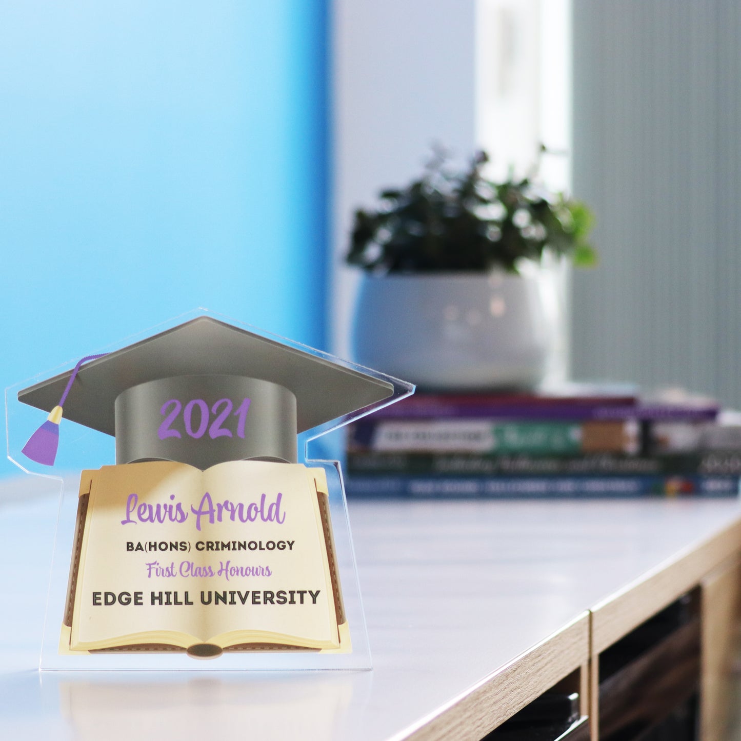 Personalised Graduation Gift Stand