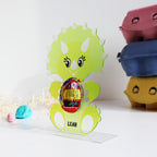 cute dinosaur single creme egg easter egg holder