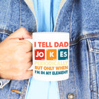 Funny Periodic Table Mug Dad Jokes