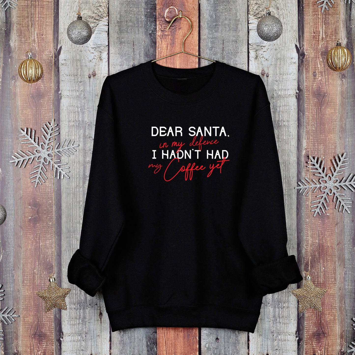 Coffee Funny Christmas Jumper