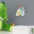 Personalised Dinosaur Theme Cake Topper