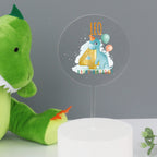 Personalised Dinosaur Theme Cake Topper