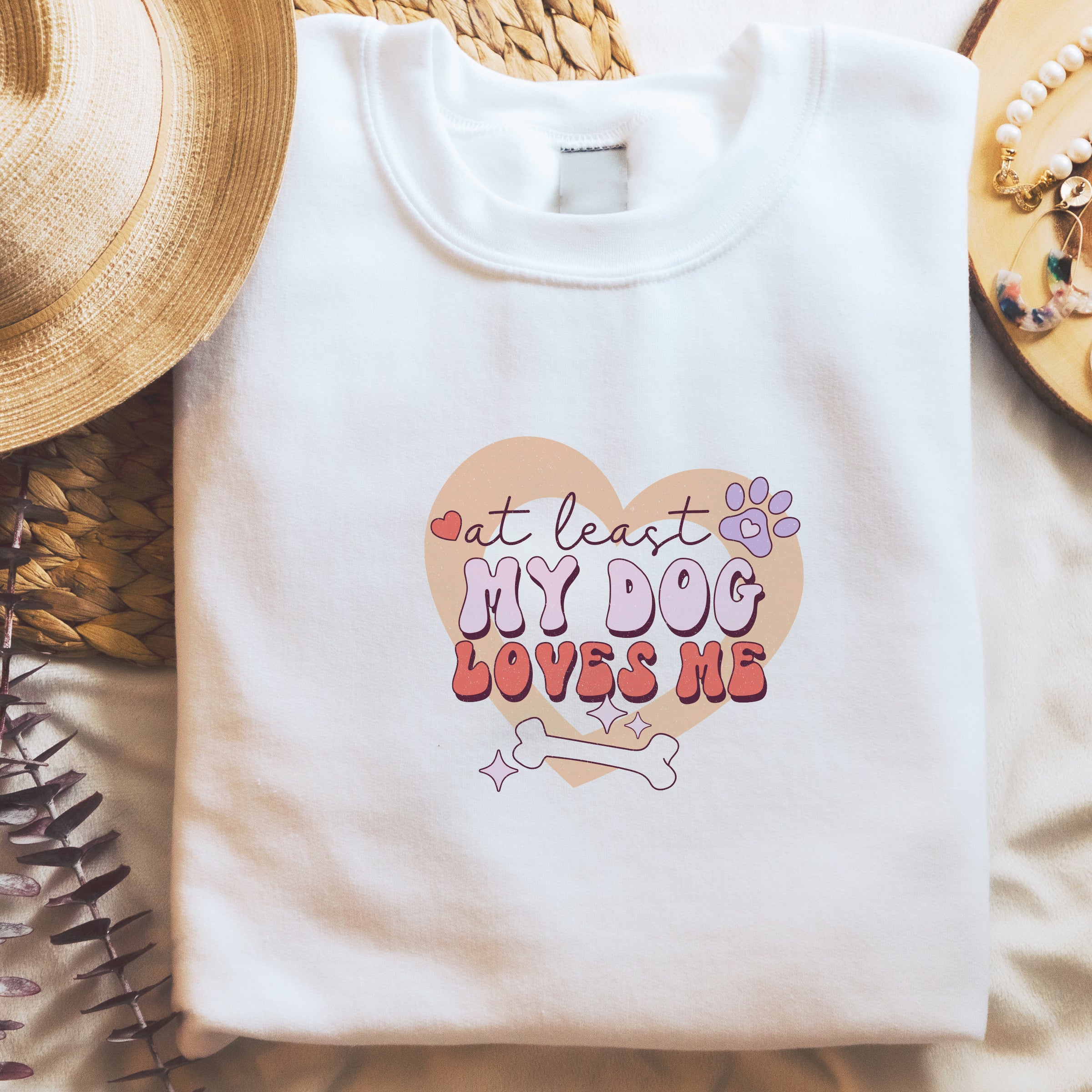 Dog mum anti valentine's jumper vegan friendly
