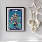 Tarot Dog Mum Typographical Print