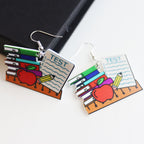 Teacher Book Stack Earrings