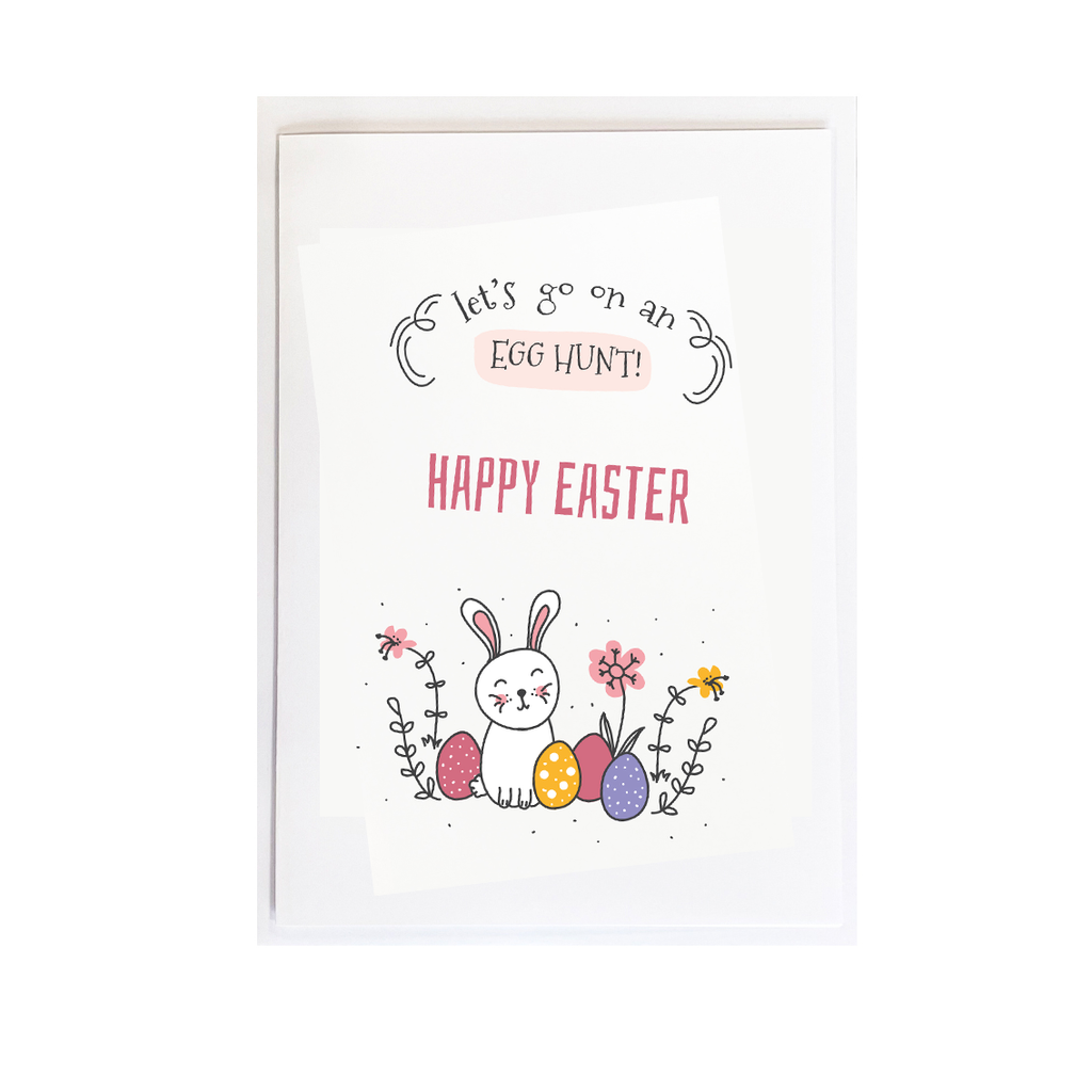Easter Card - Egg Hunt