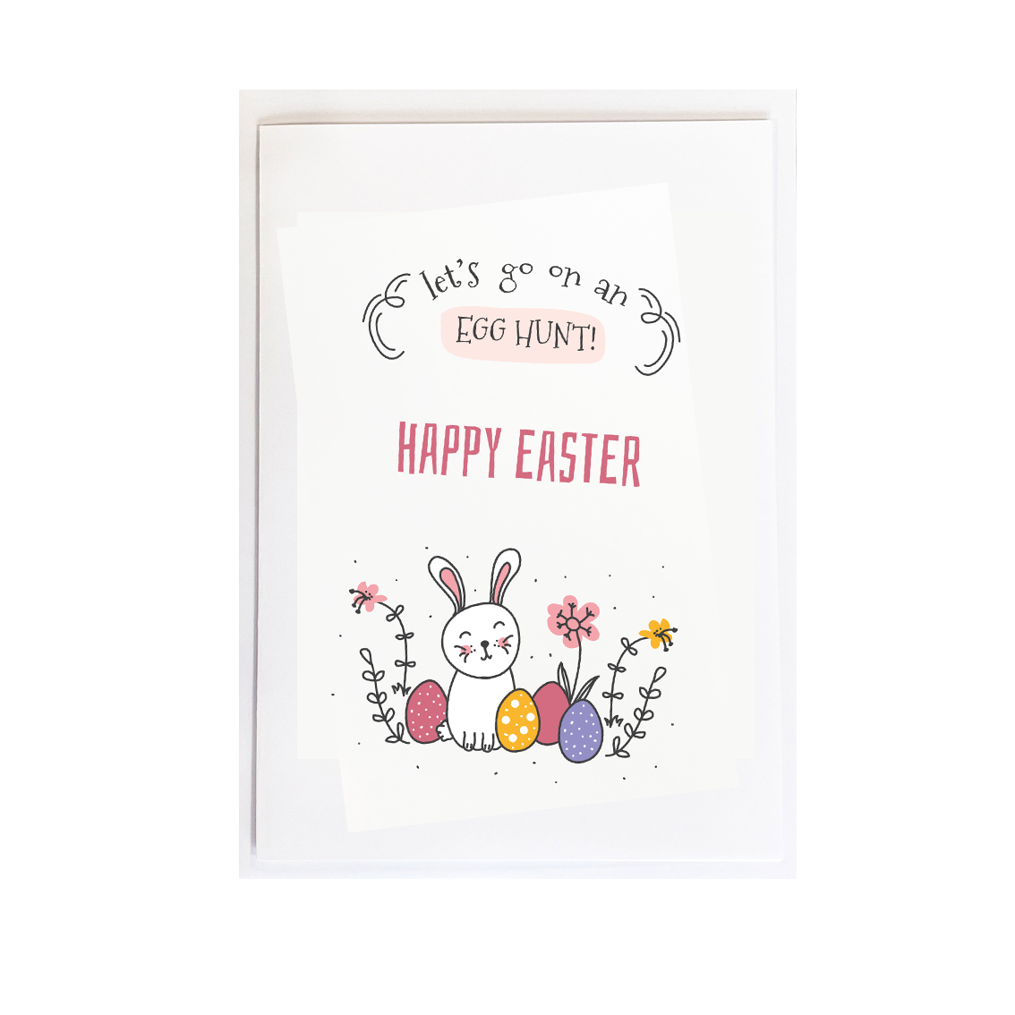 Easter Card - Egg Hunt