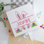 Printed Personalised Bunny Easter Gift Box