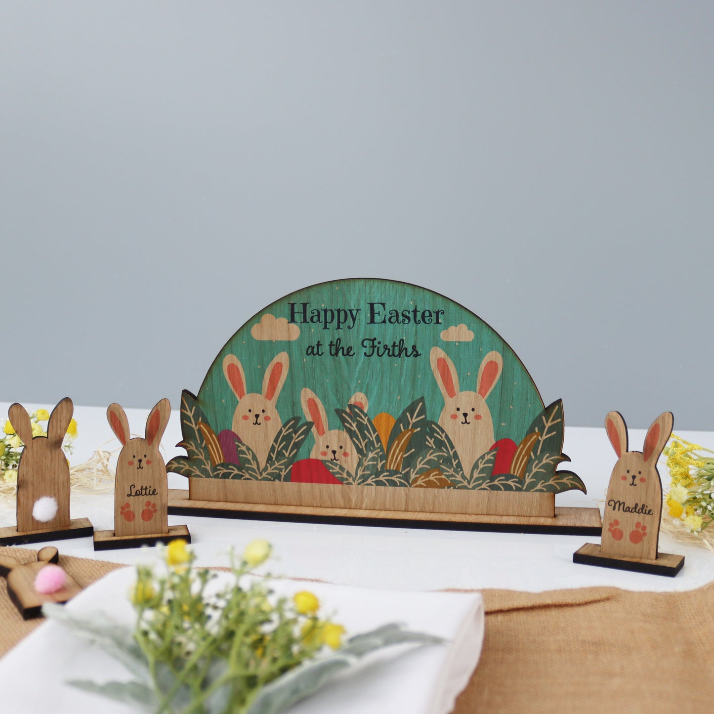 Personalised Easter Table Centrepiece
