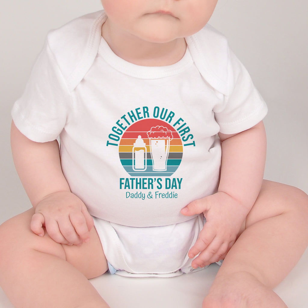 Personalised Father’s Day Baby Grow – New Dad Gift