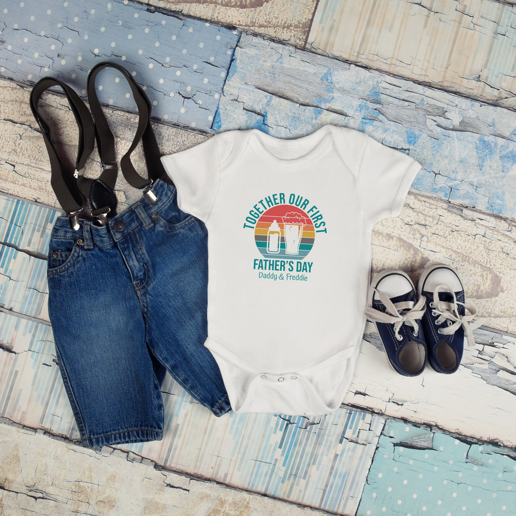 Personalised Father’s Day Baby Grow – New Dad Gift