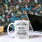 Number One Dad Father's Day Mug