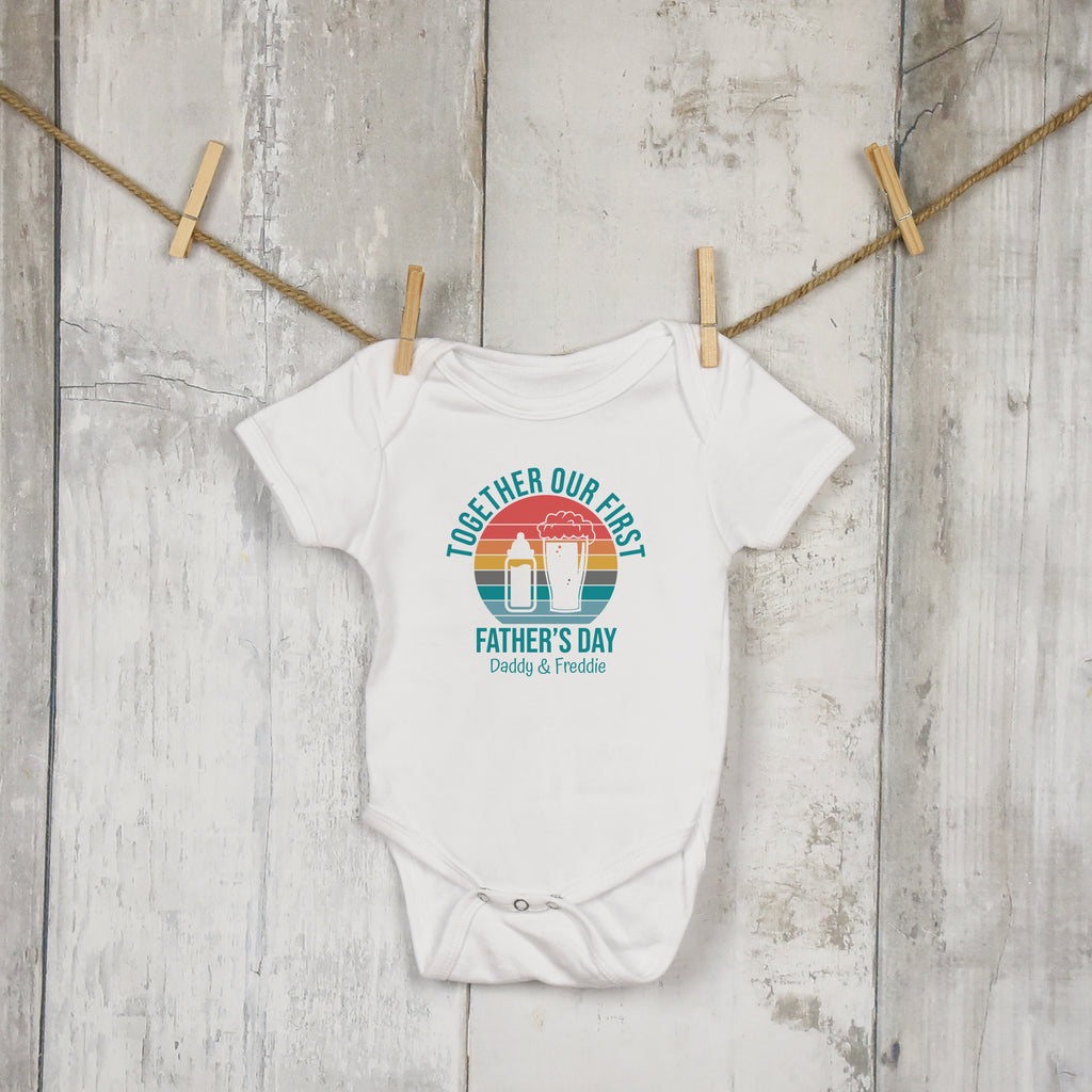 Personalised Father’s Day Baby Grow – New Dad Gift