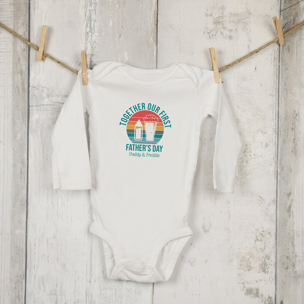 Personalised Father’s Day Baby Grow – New Dad Gift