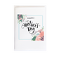 Mother's Day Flower Wreath Card