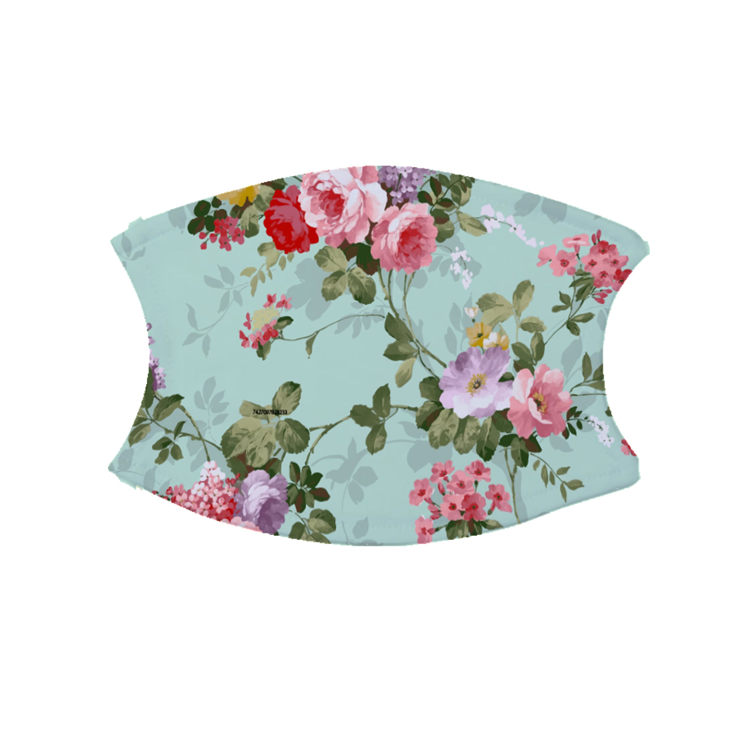 Floral Print Adult Face Mask With Filters