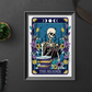 Tarot Style Typographical Print The Reader